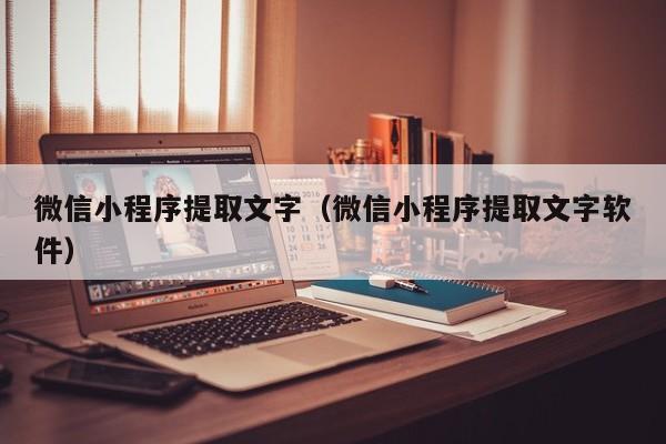 微信小程序提取文字（微信小程序提取文字软件）