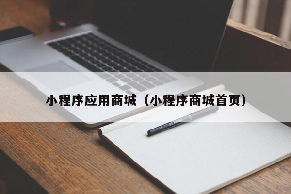 小程序应用商城(小程序商城首页)