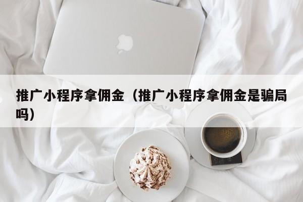 推广小程序拿佣金(推广小程序拿佣金是骗局吗)